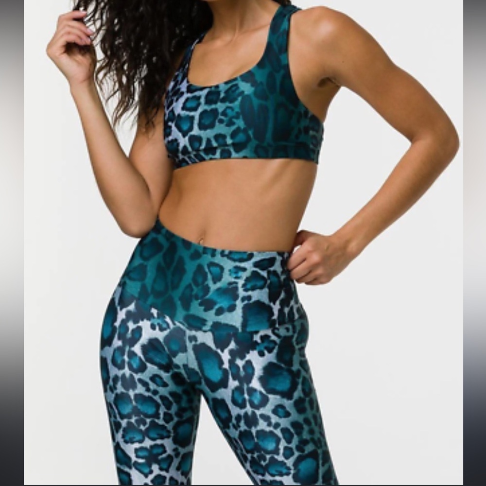 ONZIE BLUE LEOPARD SET